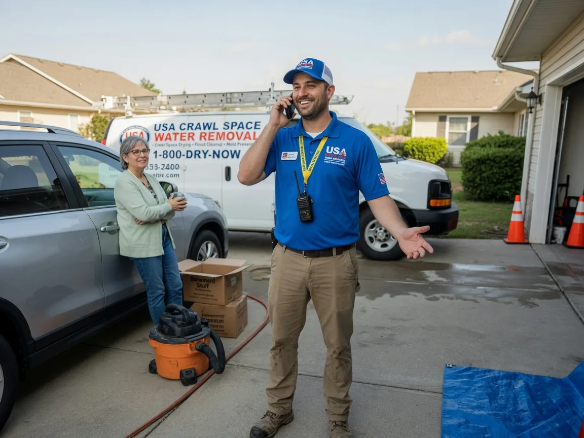 Crawl Space Water Removal Canal Winchester, OH FAQs